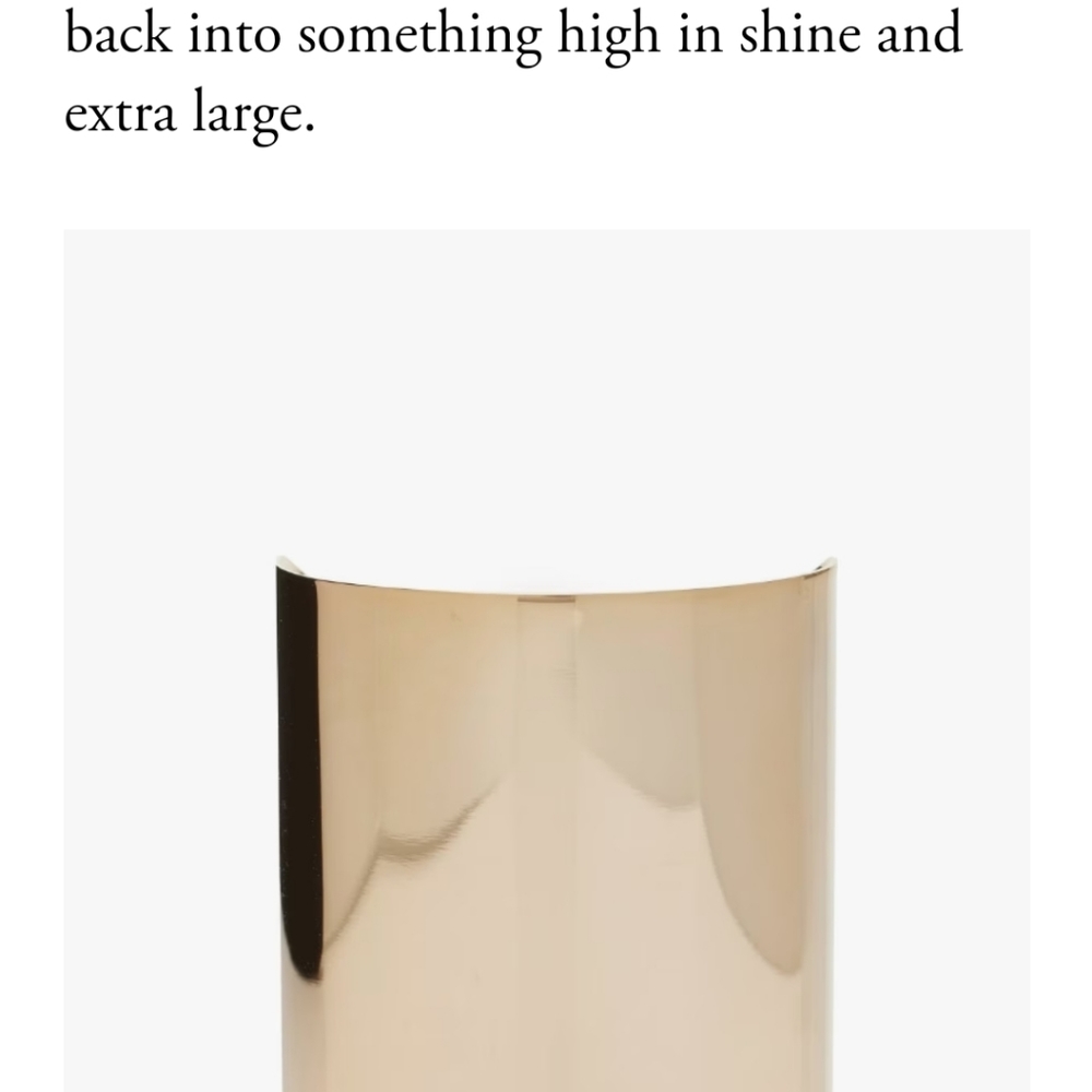 Infinity Silver Cuff Bracelet - image 5